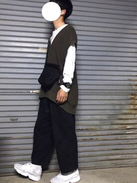 「平成最後のWEARISTAセンバツ」｜「アイテム（腕時計）」を使った、しゅうさん（メンズ・183cm）の春コーディネート