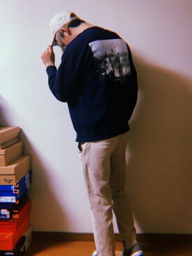 しゅうさん（メンズ・183cm）の冬コーディネート