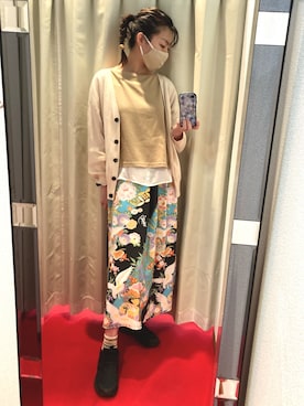 「pink adobe（ピンクアドベ）のアイテム」を使った、sutoさん（レディース・169cm）の春コーディネート