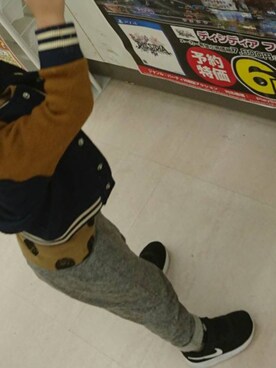 「wearhalloween2017」｜「アイテム（ブルゾン）」を使った、わっきーさん（キッズ・90cm）の秋コーディネート