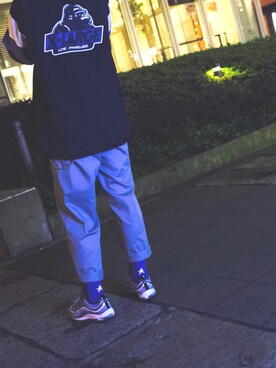 「CONVERSE（コンバース）のアイテム（レッグウェア）」を使った、NEZUMIさん（メンズ・168cm）の夏コーディネート