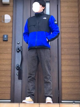 「ザノースフェイス」｜「アイテム（その他アウター）」を使った、Ryoさん（メンズ・171cm）の冬コーディネート