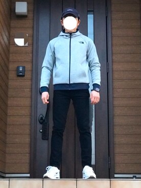 「アクティブ」｜「アイテム（腕時計）」を使った、Ryoさん（メンズ・171cm）の冬コーディネート
