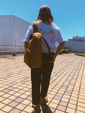 「Auntie Rosa Holiday（アンティローザホリデー）のアイテム」を使った、あちょ.さん（レディース・161cm）の夏コーディネート