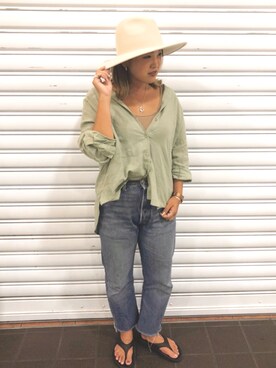 あちょ.さん（レディース・161cm）の秋コーディネート