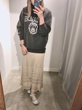 あちょ.さん（レディース・161cm）の冬コーディネート