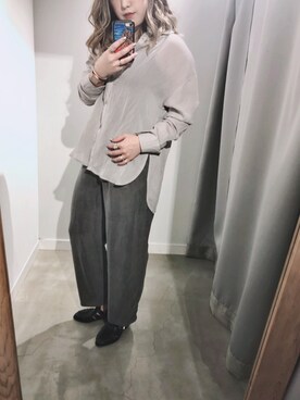 あちょ.さん（レディース・161cm）の冬コーディネート