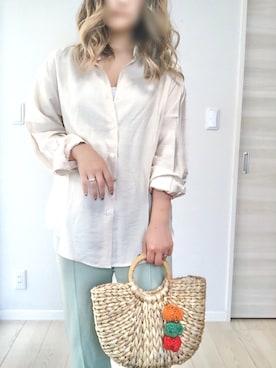 あちょ.さん（レディース・161cm）の春コーディネート