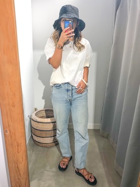 あちょ.さん(レディース・161cm)の夏コーディネート