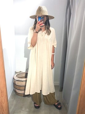 あちょ.さん(レディース・161cm)の夏コーディネート