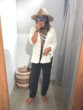 あちょ.さん（レディース・161cm）の夏コーディネート