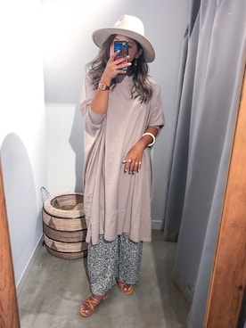 あちょ.さん（レディース・161cm）の夏コーディネート