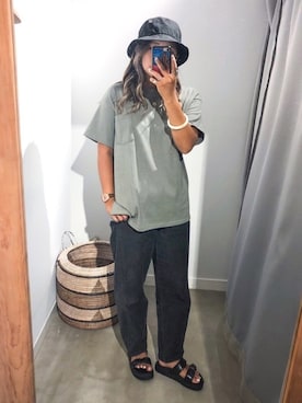 あちょ.さん（レディース・161cm）の夏コーディネート