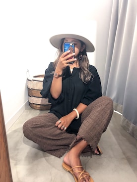 あちょ.さん（レディース・161cm）の夏コーディネート