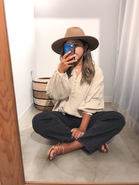 あちょ.さん(レディース・161cm)の夏コーディネート