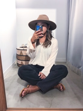 あちょ.さん（レディース・161cm）の秋コーディネート