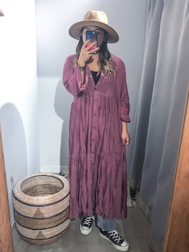 あちょ.さん（レディース・161cm）の秋コーディネート