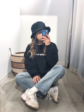 「Auntie Rosa Holiday（アンティローザホリデー）のアイテム」を使った、あちょ.さん（レディース・161cm）の秋コーディネート