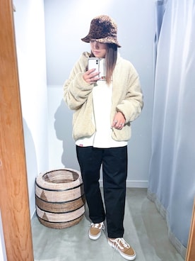 あちょ.さん（レディース・161cm）の冬コーディネート