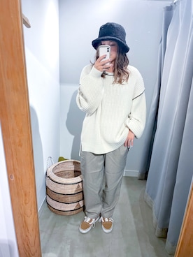 あちょ.さん（レディース・161cm）の冬コーディネート