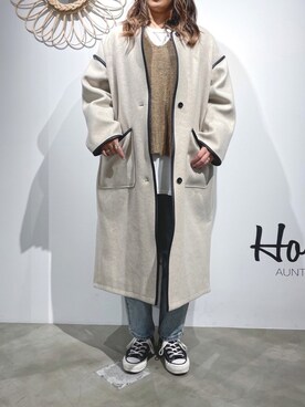 あちょ.さん(レディース・161cm)の冬コーディネート