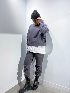 あちょ.さん（レディース・161cm）の冬コーディネート