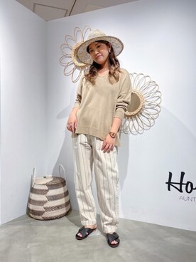 「AIC.（エーアイシー）のアイテム」を使った、あちょ.さん（レディース・161cm）の春コーディネート