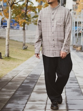 「JOHN'S CLOSET（ジョンズクローゼット）のアイテム」を使った、JOHNSCLOSETさん（メンズ・171cm）の冬コーディネート