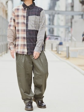 「JOHN'S CLOSET（ジョンズクローゼット）のアイテム」を使った、JOHNSCLOSETさん（メンズ・171cm）の冬コーディネート