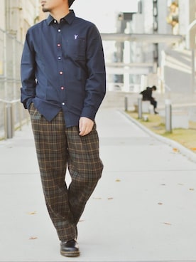 「JOHN'S CLOSET（ジョンズクローゼット）のアイテム」を使った、JOHNSCLOSETさん（メンズ・171cm）の冬コーディネート