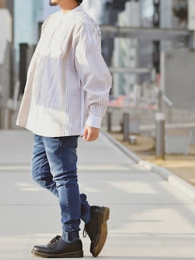 「JOHN'S CLOSET（ジョンズクローゼット）のアイテム」を使った、JOHNSCLOSETさん（メンズ・171cm）の冬コーディネート