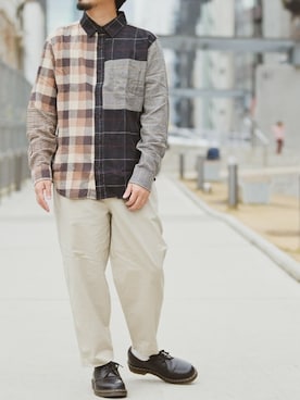 「JOHN'S CLOSET（ジョンズクローゼット）のアイテム」を使った、JOHNSCLOSETさん（メンズ・171cm）の冬コーディネート