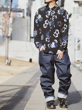 「JOHN'S CLOSET（ジョンズクローゼット）のアイテム」を使った、JOHNSCLOSETさん（メンズ・171cm）の冬コーディネート