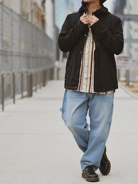 「JOHN'S CLOSET（ジョンズクローゼット）のアイテム」を使った、JOHNSCLOSETさん（メンズ・171cm）の冬コーディネート