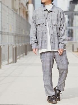 「JOHN'S CLOSET（ジョンズクローゼット）のアイテム」を使った、JOHNSCLOSETさん（メンズ・171cm）の冬コーディネート