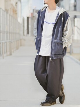 「JOHN'S CLOSET（ジョンズクローゼット）のアイテム」を使った、JOHNSCLOSETさん（メンズ・171cm）の春コーディネート