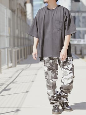 「ROTHCO（ロスコ）のアイテム」を使った、JOHNSCLOSETさん（メンズ・171cm）の春コーディネート