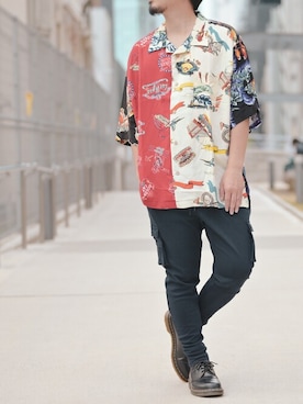 「JOHN'S CLOSET（ジョンズクローゼット）のアイテム」を使った、JOHNSCLOSETさん（メンズ・171cm）の春コーディネート