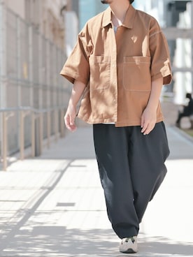 「JOHN'S CLOSET（ジョンズクローゼット）のアイテム」を使った、JOHNSCLOSETさん（メンズ・171cm）の春コーディネート