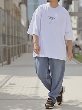 「Mark Gonzales（マーク・ゴンザレス）のアイテム」を使った、JOHNSCLOSETさん（メンズ・171cm）の春コーディネート