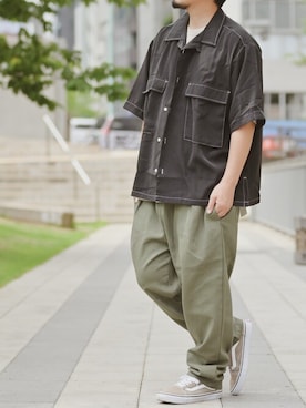 「JOHN'S CLOSET（ジョンズクローゼット）のアイテム」を使った、JOHNSCLOSETさん（メンズ・171cm）の夏コーディネート