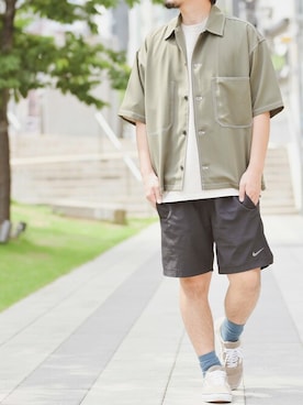 「JOHN'S CLOSET（ジョンズクローゼット）のアイテム」を使った、JOHNSCLOSETさん（メンズ・171cm）の夏コーディネート