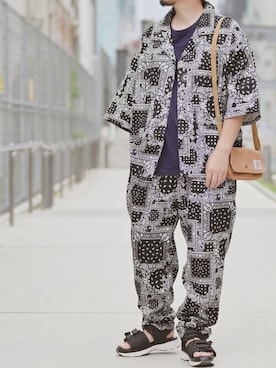 「JOHN'S CLOSET（ジョンズクローゼット）のアイテム」を使った、JOHNSCLOSETさん（メンズ・171cm）の夏コーディネート