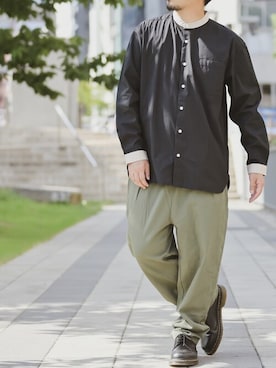「JOHN'S CLOSET（ジョンズクローゼット）のアイテム」を使った、JOHNSCLOSETさん（メンズ・171cm）の秋コーディネート