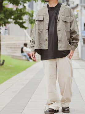 「JOHN'S CLOSET（ジョンズクローゼット）のアイテム」を使った、JOHNSCLOSETさん（メンズ・171cm）の秋コーディネート