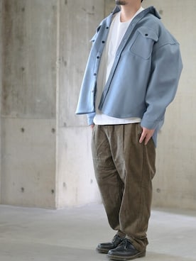 「JOHN'S CLOSET（ジョンズクローゼット）のアイテム」を使った、JOHNSCLOSETさん（メンズ・171cm）の秋コーディネート