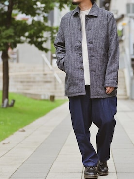 「JOHN'S CLOSET（ジョンズクローゼット）のアイテム」を使った、JOHNSCLOSETさん（メンズ・171cm）の冬コーディネート