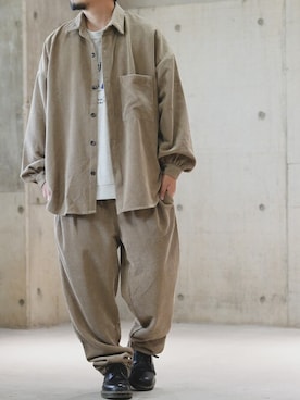 「JOHN'S CLOSET（ジョンズクローゼット）のアイテム」を使った、JOHNSCLOSETさん（メンズ・171cm）の冬コーディネート