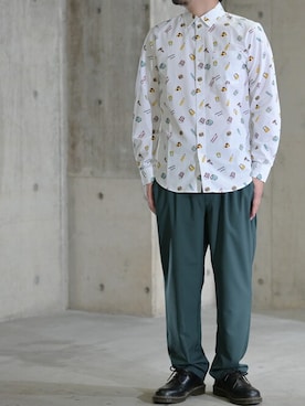 「JOHN'S CLOSET（ジョンズクローゼット）のアイテム」を使った、JOHNSCLOSETさん（メンズ・171cm）の春コーディネート