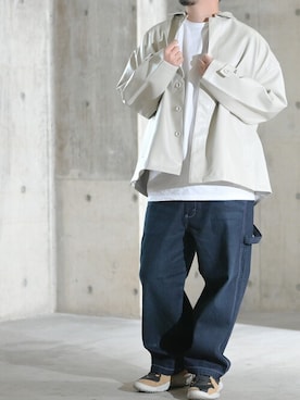 「JOHN'S CLOSET（ジョンズクローゼット）のアイテム」を使った、JOHNSCLOSETさん（メンズ・171cm）の春コーディネート